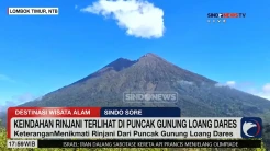 Menikmati Lanskap Sempurna Gunung Rinjani dari Gunung Loang Dares