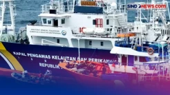 KKP Tangkap Kapal Ilegal Fishing Berbendera Rusia di Laut Arafura, Modusnya Keluar Masuk Perbatasan