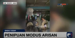 Penipuan Modus Arisan, Warga Geruduk Rumah Terduga Pelaku di Bogor