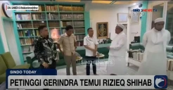 Petinggi Gerindra, Dasco & Habiburokhman Sambangi Kediaman Rizieq Shihab