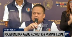 Polisi Bongkar Kasus Barang Impor hingga Kosmetik Ilegal