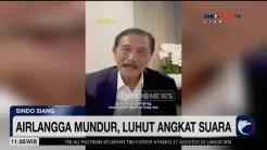 Airlangga Mundur dari Ketum Golkar, Luhut: Harus Kompak, Jangan Pernah Mau Diintimidasi