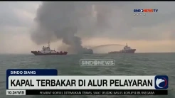 KM Kirana 1 Terbakar di Pelabuhan Tanjung Emas Semarang