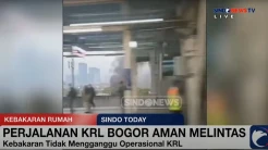 Kebakaran di Manggarai, KRL Line Bandara Soekarno-Hatta Sempat Terganggu