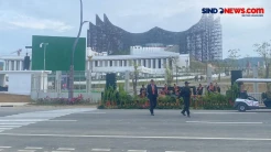 Begini Suasana IKN Jelang Upacara HUT ke-79 Kemerdekaan RI