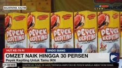 Ramai Peringatan HUT ke-79 RI di IKN, UMKM di Balikpapan Kebanjiran Order