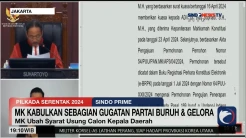 MK Kabulkan Gugatan Partai Buruh dan Gelora Terkait UU Pilkada, Apa  Isinya?