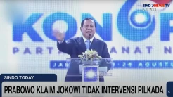 Prabowo Jamin Presiden Jokowi Tak Pernah Intervensi Urusan Pilkada