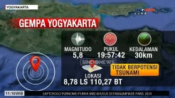 Pasar Prambanan Alami Kerusakan Akibat Gempa M 5,8 di Yogyakarta