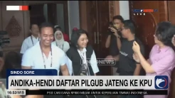 Tumpangi Delman, Andika-Hendrar Daftar Pilkada Jawa Tengah ke KPU