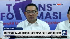 Ridwan Kamil Ucapkan Terima Kasih ke Partai Perindo Dukung di Pilkada Jakarta
