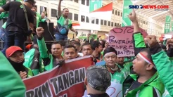 Jelang Demo Ojol Hari Ini, Polisi Bersiaga di Kantor Gojek Petojo