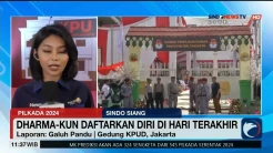 Dharma-Kun Daftarkan Diri ke KPU Jakarta di Hari Terakhir