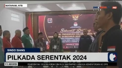 Daftar ke KPU NTB, Ribuan Warga Iringi Pendaftaran Rohmi-Firin