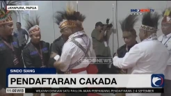Partai Perindo Antarkan 2 Calon Kepala Daerah Daftar ke KPU Papua