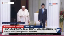 Momen Pertemuan Presiden dan Paus, Bahas Isu Global Termasuk Palestina