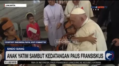 Paus Fransiskus Bertemu Anak Yatim, Lansia, Tuna Wisma hingga Pengungsi di Jakarta