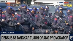 Densus 88 Tangkap 7 Orang Provokator saat Kunjungan Paus Fransiskus