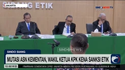 Mutasi ASN Kementan, Wakil Ketua KPK Kena Sanksi Etik