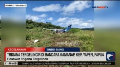 Pesawat Trigana Air Tergelincir di Papua, Semua Awak dan Penumpang Selamat