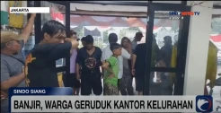 Permukiman Banjir, Warga Lubang Buaya Geruduk Kantor Kelurahan