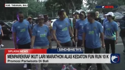 Menparekraf Sandiaga Uno Ikuti Alas Kedaton Fun Run 10K di Bali