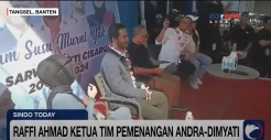 Raffi Ahmad jadi Ketua Tim Pemenangan Andra-Dimyati