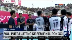 PON XXI, Tim Voli Putra Jateng Kalahkan Sulteng 3-0