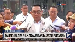 3 Paslon Cagub-Cawagub Saling Klaim Pilkada Jakarta Satu Putaran