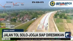 Presiden Jokowi akan Resmikan Jalan Tol Solo-Jogja Seksi I