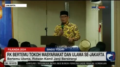 Ridwan Kamil Janji Bersinergi dengan Ulama dalam Pilgub Jakarta