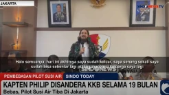 Bebas usai Disandera KKB, Kapten Philip Tiba di Jakarta dengan Pesawat TNI AU