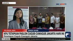 KPU Jakarta Tetapkan Pilgub Diikuti 3 Paslon Cagub-Cawagub pada Pilkada 2024