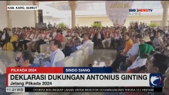 Deklarasi Dukungan Antonius Ginting sebagai Cabup dan Cawabup Karo