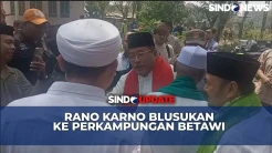 Blusukan ke Perkampungan Betawi, Rano Karno Ditantang Warga Benahi Macet hingga Banjir