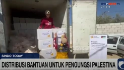 Distribusi Bantuan Kemanusian untuk Pengungsi Palestina