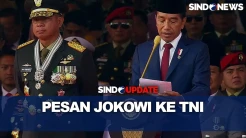 Pidato Terakhir Presiden Jokowi di HUT ke-79 TNI di Monas