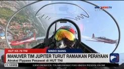 Atraksi Flypass Pesawat di HUT TNI, Manuver Tim Jupiter Turut Ramaikan Perayaan