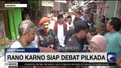 Kunjungi Kampung Bandan dan Serap Aspirasi Warga, Rano Karno Siap Debat Pilkada