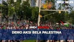 Massa Aksi Bela Palestina di Kedubes AS: Tolak Segala Bentuk Standar!