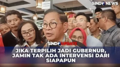 Jika Terpilih jadi Gubernur Jakarta, Pramono Anung Jamin tak Bisa Didikte dari Siapapun