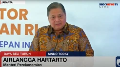 Airlangga Hartarto Beri Penjelasan di Balik RI Deflasi Lima Bulan Beruntun
