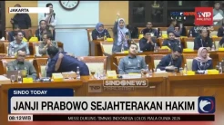 Momen Hakim Menangis saat Dengar Komitmen Prabowo Akan Perbaiki Kesejahteraan