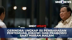 Gerindra Ungkap Isi Pertemuan Jokowi dan Prabowo saat Makan Malam di Senayan, Ini Salah Satunya