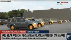 Polri Gladi Bersih Apel Gelar Pasukan Pengamanan Pelantikan Presiden