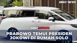 Prabowo Temui Presiden Jokowi di Rumah Solo