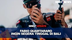 Respons Sandiaga Uno soal Pembalap MotoGP Fabio Quartararo Ingin Tinggal di Bali