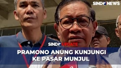 Dengarkan Curhat Pedagang , Pramono Anung Kunjungi Pasar Munjul Jakarta Timur