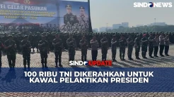 Pelantikan Presiden-Wakil Presiden 2024, 100 Ribu Personel TNI Dikerahkan