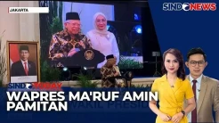 Wapres Maruf Amin Pamit kepada Pegawai Istana hingga Wartawan